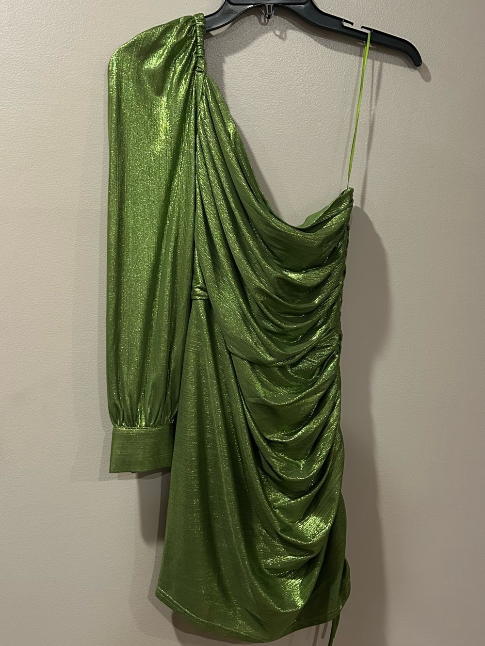 Adelyn Rae One Shoulder Ruched Dress - Picture 3 of 10
